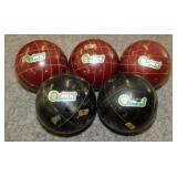 5 Super Martel Italy Bocce balls