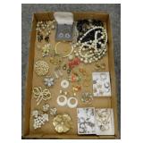 Costume jewelry: Vintage Krementz rhinestone
