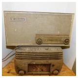 GE tube radio, model 100 - Wards Air Line radio,