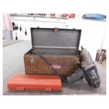 Craftsman metal toolbox w/ 1/2: Craftsman