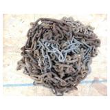 3 log chain pieces, a few hooks
