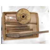 Chisels - punches - concrete drill bit - more
