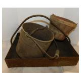 Metal tool carrier w/ rebar handle -