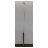 Antique chicken catcher rod - Galvanized mop