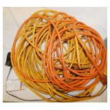 2 electrical extension drop cords