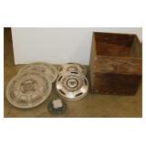 Chevrolet dog dish hubcaps - Volkswagen plastic