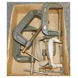 6 C-clamps up to 4"