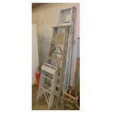 3 step ladders: Aluminum 2