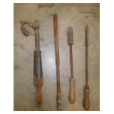 Fence stretcher tool - Antique soldering irons