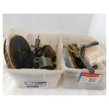 Hole saws - Saw blades - Vice grip - Craftsman