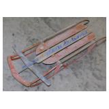 Vintage Flexible Flyer Yankee Clipper wooden snow