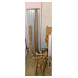 Primitive barn auger drill press - handyman jack -