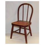 Antique oak child