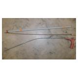 2 short tile probes - Magnet on rod