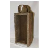 Primitive candle box, 6.5" x 5" x 17"