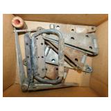 Barn door hinges