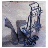 Honeywell rubber boots, size 10 - Folding 2 wheel