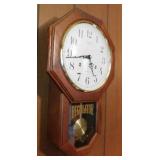 Linden Regulator wall clock