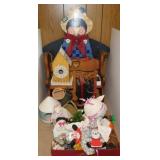 Home dï¿½cor: Ceramic mice - Baskets - Wooden dï¿½cor