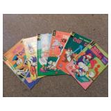 Vintage comic books: Disney, Archie,