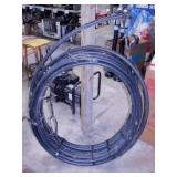 Plastic water service pipe tubing