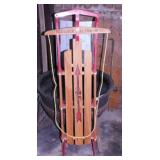 Nice wooden Flexible Flyer III 54' snow sled
