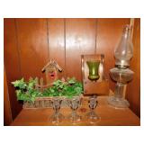 Home dï¿½cor: Oil lamp, wall candle sconce,