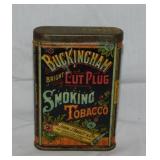 4 vintage Tobacco tins - Ladybug tin marked