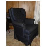 Upholstered swivel rocker rocking chair 20' wide