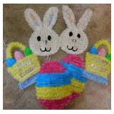 Easter & spring dï¿½cor: Fiber optic Easter rabbit