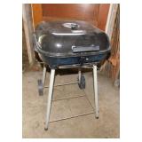Portable charcoal grill, 27' tall