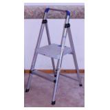 Cosco folding 2 step aluminum ladder,