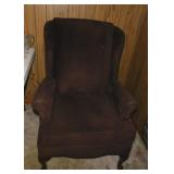 Ashley Furniture upholstered wingback armchair w/