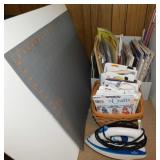 Sewing patterns & iron - Seamstress board -