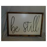 Framed wall art