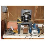 Ryobi 1 1/2 hp & Black & Decker 1 1/2 hp routers
