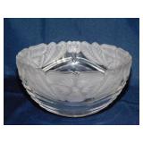Glass serving platters & bowls