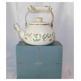 Lenox holiday tea kettle - Goodwood cheese tray