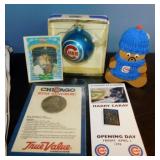 Chicago Cubs: Ornament - Harry Caray pin -