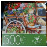 6 jigsaw puzzles - Food & flowers