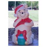 Walt Disney Winnie The Pooh bear Christmas