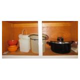 T-Fal non-stock stock pot w/ stainless lid -