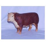 Breyer Hereford Bull model #74, 13' long