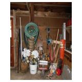 Decorators delight: Yard art - 2 nail kegs -