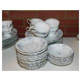 Johann Haviland Blue Garland china for 6