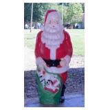 Empire Christmas Santa Claus blow mold, 45' tall