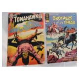 8 vintage comic books