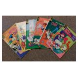 Several vintage comic books