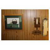 Wild Rose Berries print by Pauline Eble
