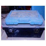 19' Master Mechanic tool box plus drill bits